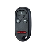 Car Key Fob 4 BTN Replacement for Honda 1996-2002 Civic 1996-2000 Accord 1996-2004 Odyssey Keyless Entry Key Remote A269ZUA101  KR-H4RE